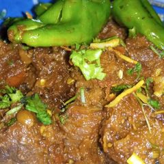 A picture of Smoky Beef Karhai.