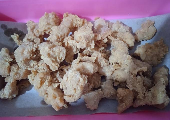 Ayam popcorn praktis