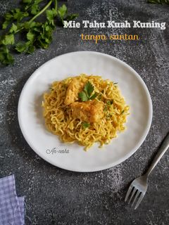 Foto resep 383.Mie Tahu Kuah Kuning(tanpa santan) Khas Balikpapan
