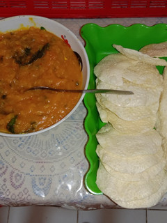 Foto resep Kerupuk kuah sate (khas minang)