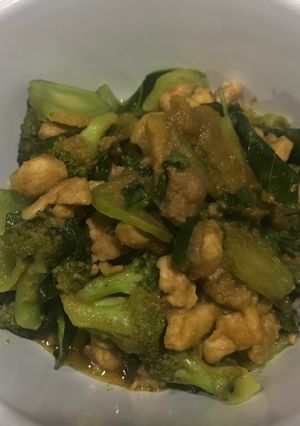 รูปของ ขลุกขลิกเขียวหวานไก่ (คีโต)