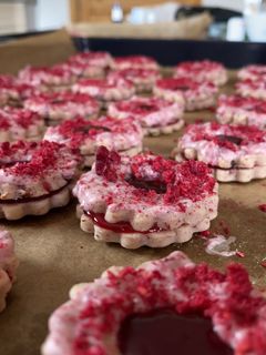 Himbeerplätzchen Rezepthauptbild