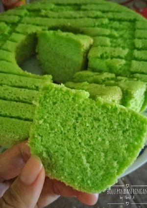 Foto resep Bolu Pandan Ringan 4 Telur
