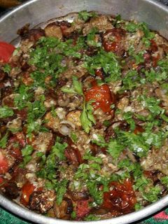 صورة لوصفة مطبق باذنجان 🍅🍆🌶