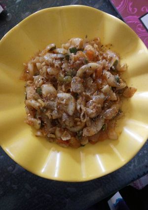A picture of Mix vegetable macaroni.