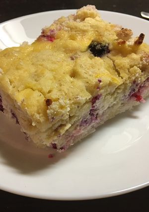 Keto erdei gyümölcsös túrós lusta asszony rétese recept fotója