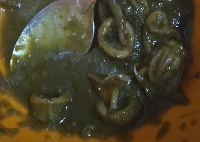 Langkah Mudah Membuat Resep Cumi Ijo Saos Tiram