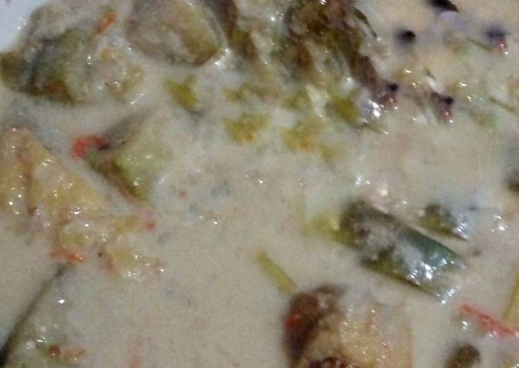 Recipe of Ultimate Eggplant Tofu with Coconut Milk Cream