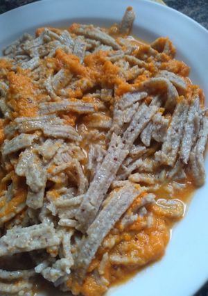 Una foto de Fideos integrales
