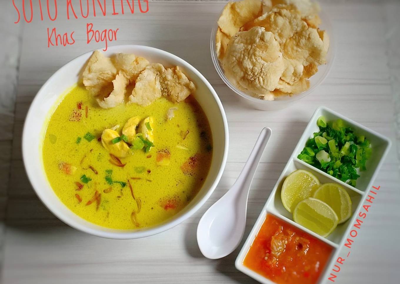 Soto Kuning Khas Bogor