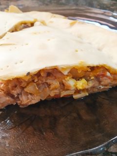 Una foto de Tarta de atún y caballa express