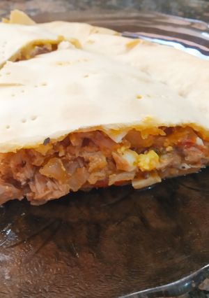 Una foto de Tarta de atún y caballa express