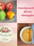 Baba püré - datolyaszilvás körtés almapüré