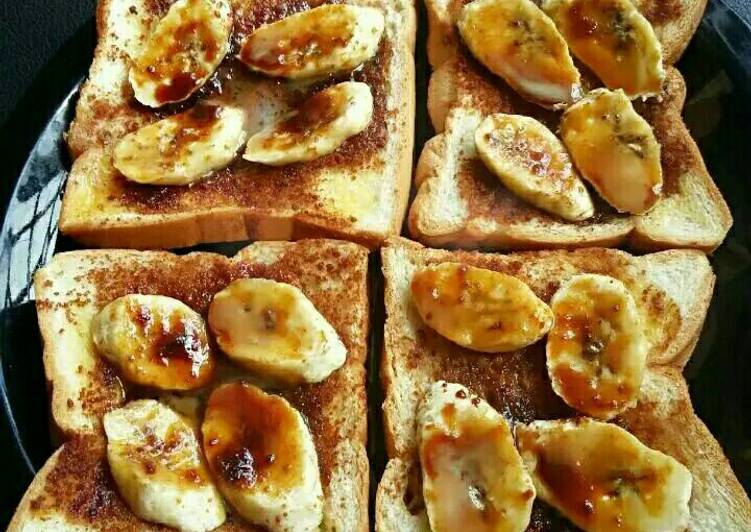 Resep Roti pisang panggang karamel oleh Evy Mayasari - Cookpad