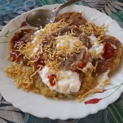 A picture of Potato Sago Masala tikki.