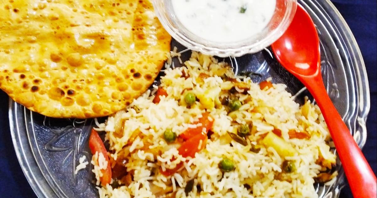 व्हेज पुलाव (veg pulao recipe in marathi) रेसिपी Preeti V. Salvi द्वारे