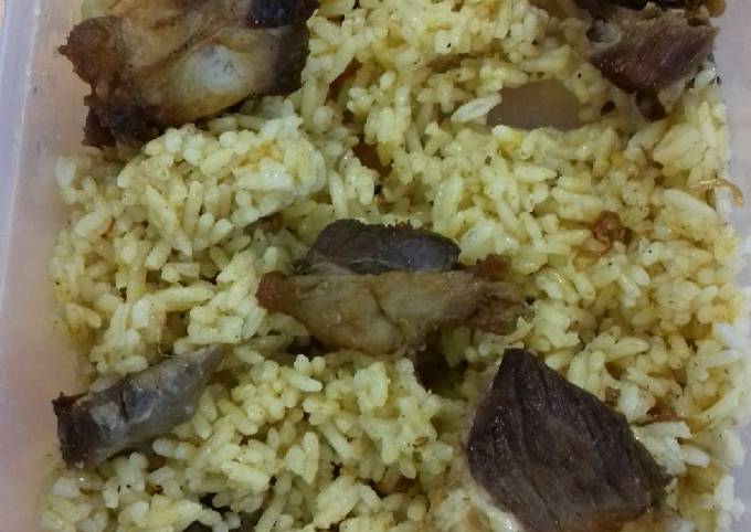 Ternyata begini lho! Bagaimana cara memasak Nasi kebuli kambing  sempurna