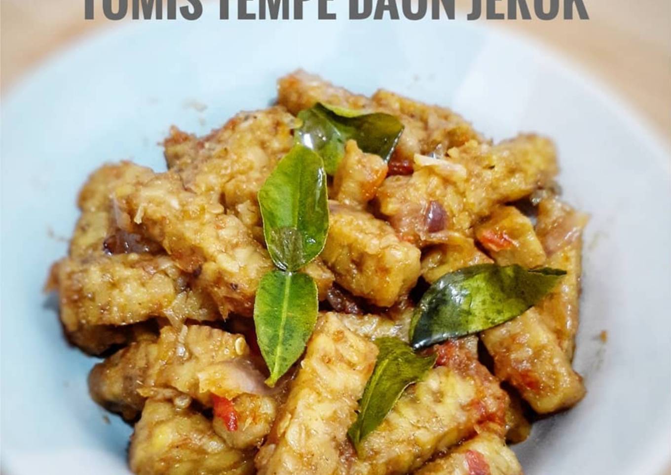Tumis Tempe Daun Jeruk