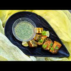 A picture of Puniya paneer tikka.