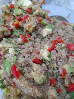 Una foto de Ensalada de quinoa