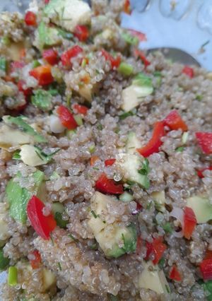 Una foto de Ensalada de quinoa