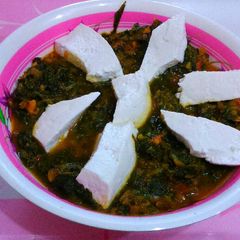 Palak paneer A picture of Palak paneer.
