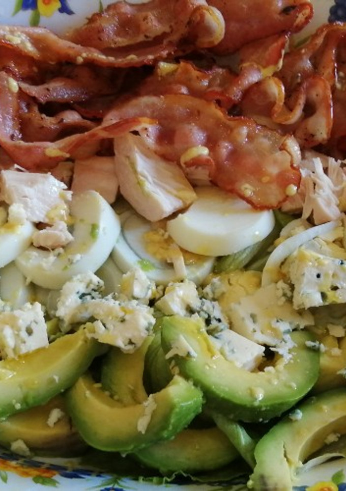 Una foto de Ensalada Cobb