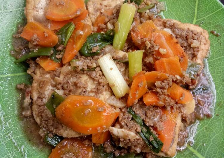 Resep Krengsengan Daging Dan Tahu / Resep Tumis Tahu Daging Cincang