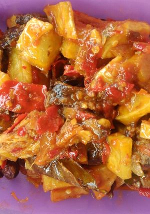 Foto resep Ati ayam pedas manis