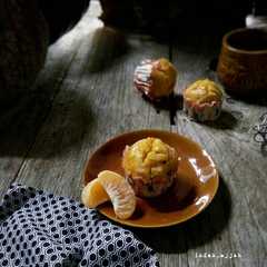 Pumpkin Muffin (Muffin Labu Kuning) tanpa mixer রেসিপির প্রধান ছবি