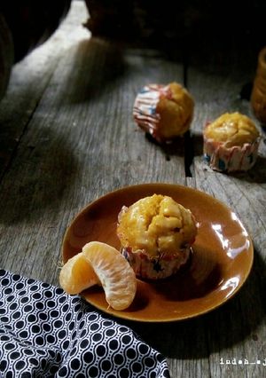 Foto resep Pumpkin Muffin (Muffin Labu Kuning) tanpa mixer