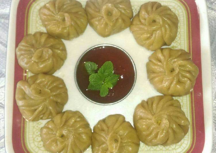 Wheat flour veg momos