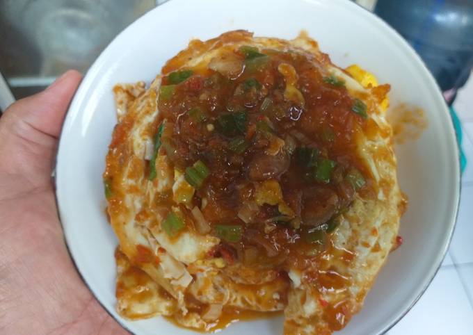 Pancake Telur Balado 3S (Simple Sederhana N Sedaap)