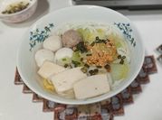 Gambar mie tiaw rebus