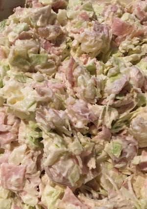 Una foto de Ensalada de col (repollo)