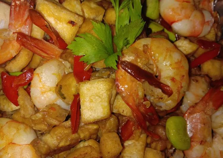 Sambel goreng udang (gak pake uleg)