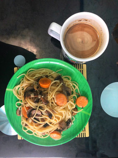 Foto resep Spageti Saus Mushroom