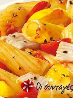Φωτογραφία της συνταγής Barilla Tortiglioni με κοτόπουλο και πιπεριές