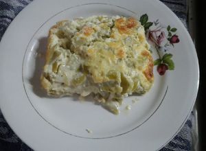 Una foto de Souflé de chauchas