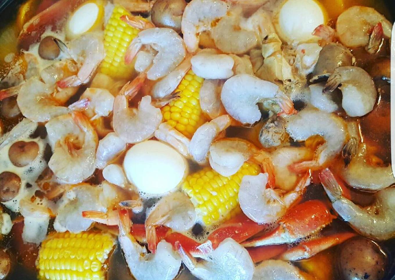 Winter Shrimp Crab Boil