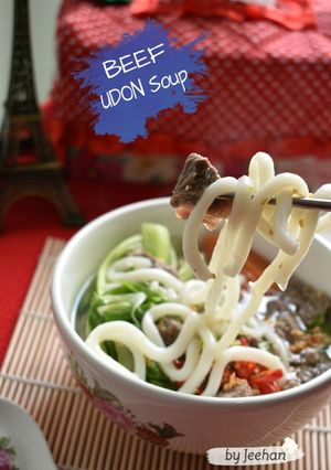 Foto resep BEEF UDON Soup