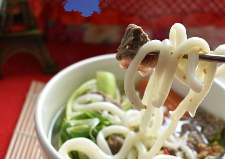 BEEF UDON Soup