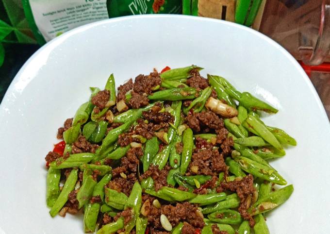 Resep Buncis Daging Cincang Oleh Dapur Adell 🌼 Cookpad