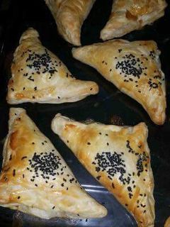 صورة لوصفة فطائر جبنه