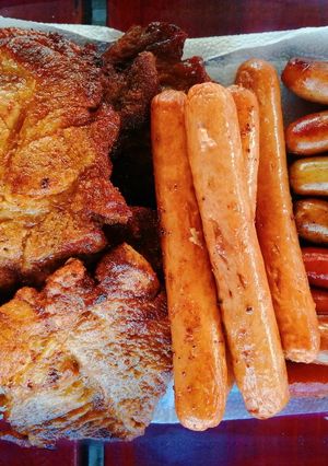 Tárcsán sült finomságok recept fotója