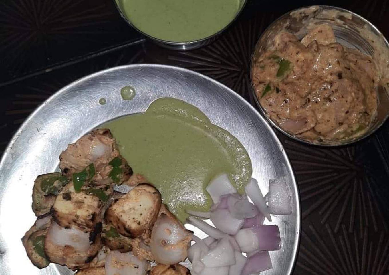 Roasted Malai paneer
