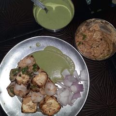 A picture of Roasted Malai paneer.