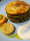 Pastelillo de brócoli con verduras, frutos secos y Ali olis