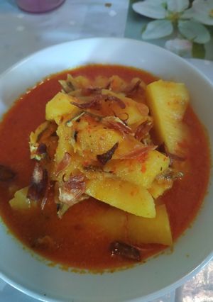 Foto resep Sayur nanas masak santan