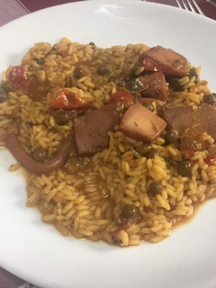 Una foto de Arroz con chopo